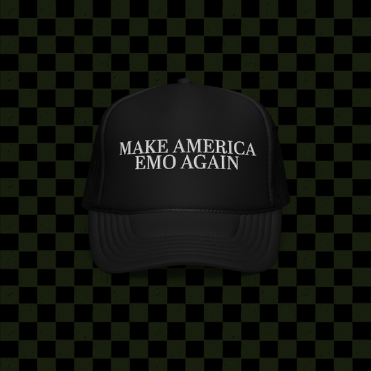 Make America Emo Again Foam Trucker Hat