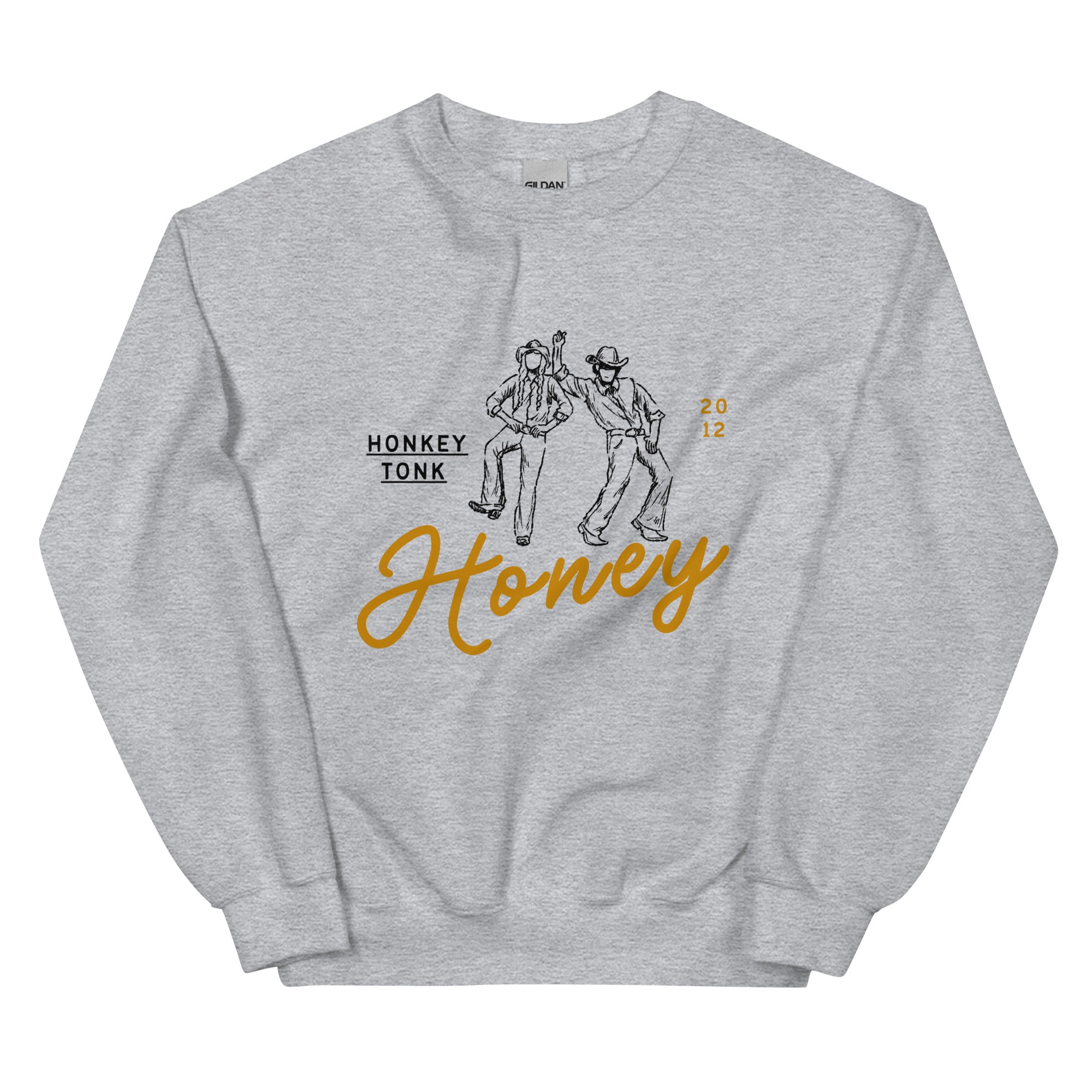 Honkey Tonk Honey Sweatshirt Sabrina Faith Design Co